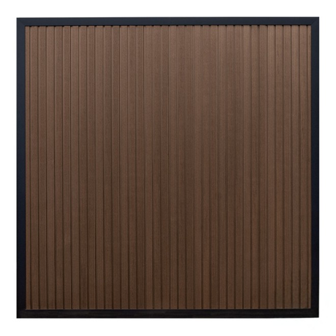 Elephant Schutting Dark Line Stripes Dark Brown Co-Ex 180x180cm